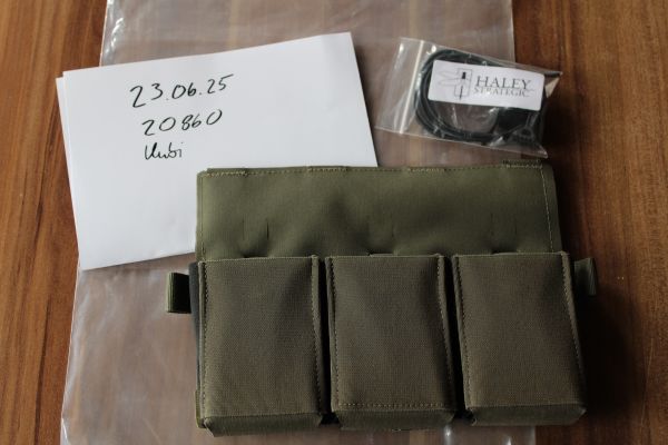 Haley Strategic TRMP Placard for Crye AVS/JPC Ranger Green