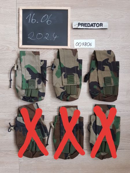 Orginal SDS R.A.C.K. M4 Magazintaschen Woodland