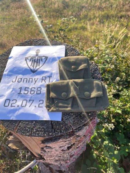 Originale britische Magazintasche WW2 (1940) – Lee Enfield .303 | 3-Fach Pouch | BEF / 8th Army / Home Guard