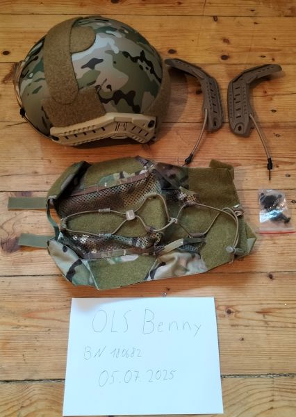 Fast Helm Maritim in Multicam (FMA Gewichshelm) Größe M/L plus Agilite Helm Cover Multicam in XL