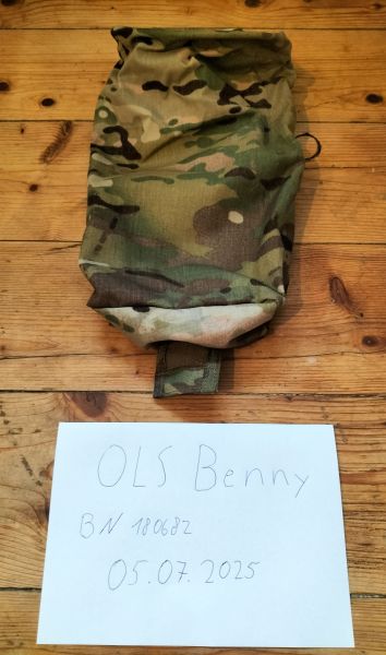 Warrior Assault System Slim Line Foldable Dump Pouch in Multicam 