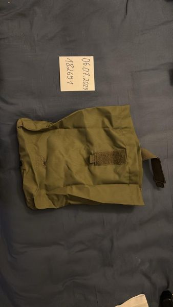 Tasmaien Tiger Dump Pouch (Olive) 