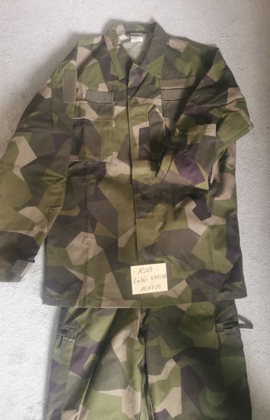 M90 Uniform Schweden Splitter Tarn Hose/Feldbluse 