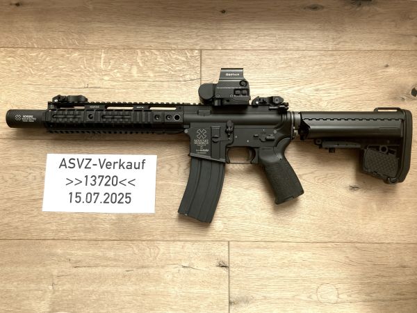 NOVESKE N4 10.5 Diplomat GBB CO2 Airsoft 6mm BB Magpul Madbull KX3 M4CQB Socom Gear