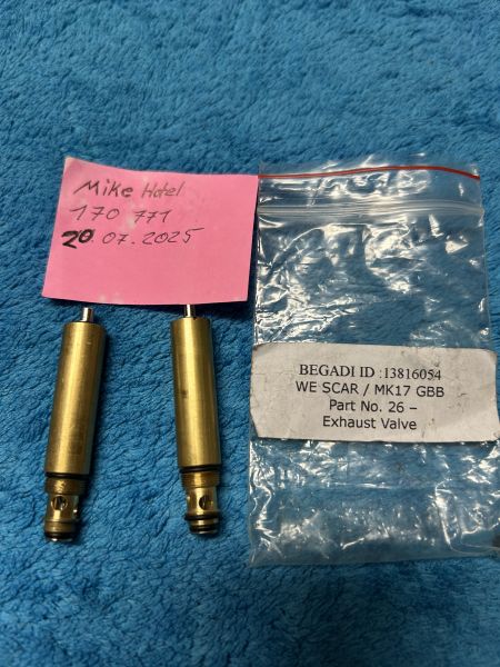 WE MK17 GBB Ventil 2x