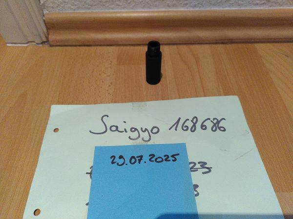 Hephaestus Steel 14mm CW Barrel Adapter for GHK/LCT AK Rifle (Type A)