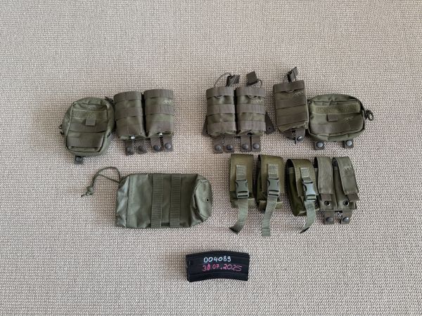 Tasmanian Tiger Chest Rig M4+Secondary Mag Pouch Set