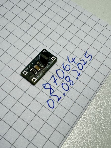 PTT Verstärkerplatine für dynamische Mikrofone | z.B. für Peltor XPI auf Baofeng