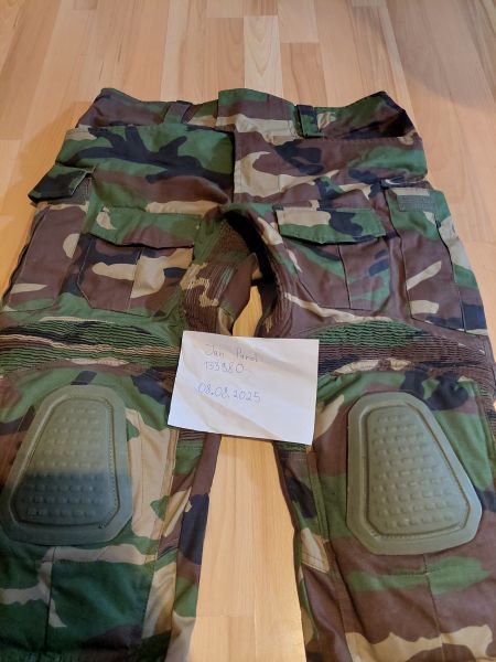 Ziptac Combat pants Größe M in Woodland camo