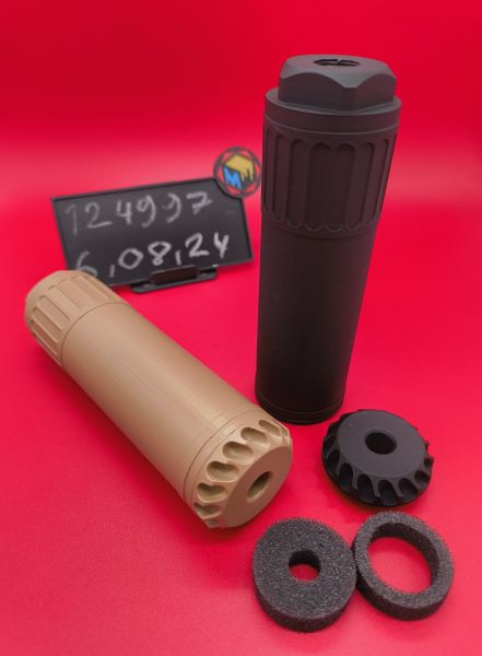 Huxwrx OSS Helix HX-QD 556K Schalldämpfer mit Schaumstoffringen für HPA