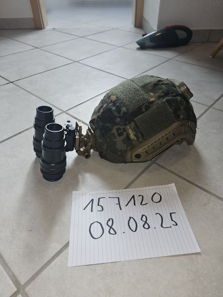 Half Cut Helm mit Helmbezug