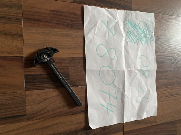 ANGRY GUN AIRBORNE AMBI CHARGING HANDLE