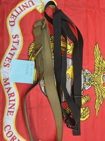 Battle belt Koyote + two Point sling schwarz