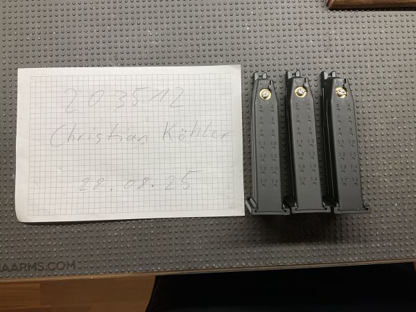 Magazine 3 Stück ICS XFG