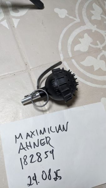 Russische Zarya Flashbang Granate Dummy (Aluminium & Gummi)