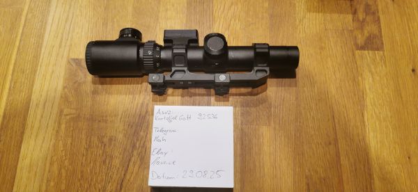 Sutter Short Dot mit RMR Mount Erhöhung 