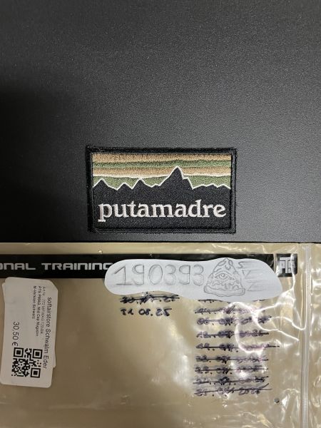 Restricted Visuals „Putamadre“ Patch Neu FOG