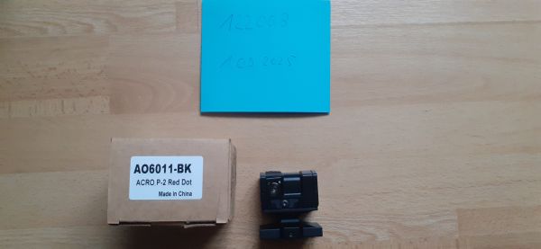 AIM-O ACRO P-2 Red Dot, black