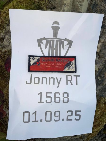 Blood Ravens Patch – Warhammer 40k | Space Marines | Velcro | Neuwertig