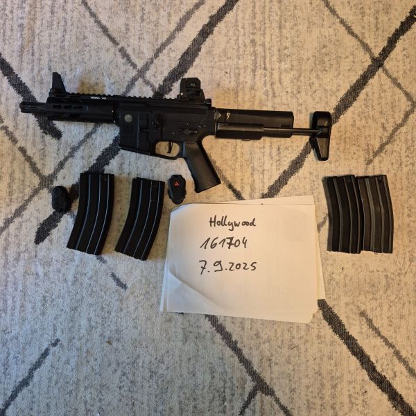 Krytac PDW Schwarz mit viel Zubehör und Tuning 