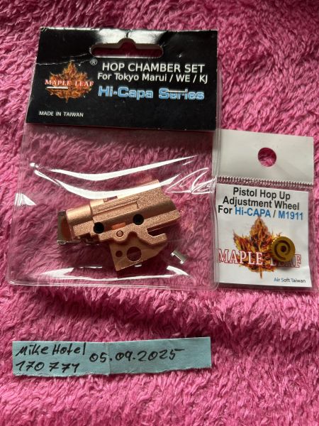 Maple leaf Hi Capa Hop Up Unit inkl. Adjustment Weel