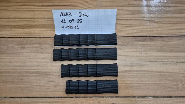 Max Tactical Rubber Bamboo Style Rail Cover, schwarz