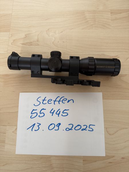 SHORT DOT SHORTDOT 1-4 x 24 BELEUCHTET SCHMIDT und BENDER MARKINGS SPR DMR G27 inkl. LARUE SPR MOUNT