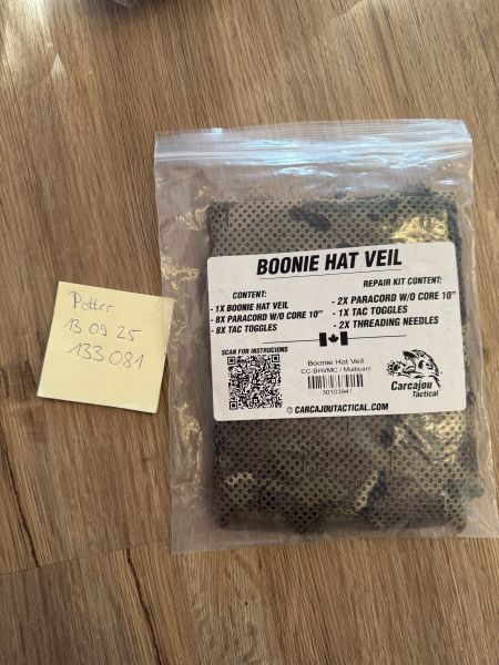 CARCAJOU TACTICAL - BOONIE HAT VEIL