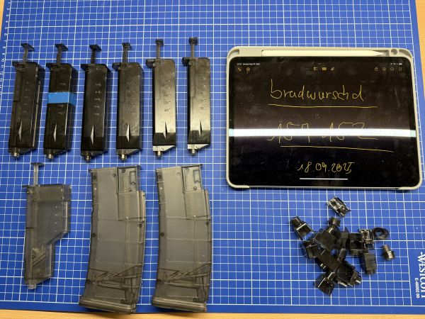 Diverse Speedloader. Komplettpaket. 