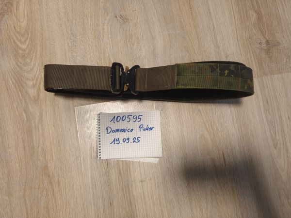 Selfmade Molle Belt in Flecktarn mit TT Innerbelt