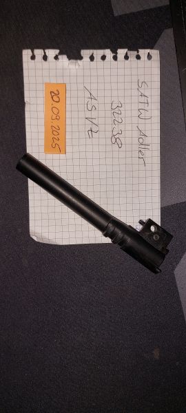 Innen- und Aussenlauf eine Pistole