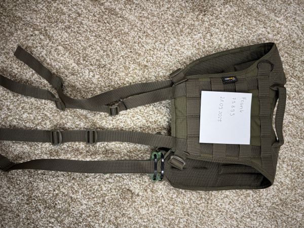 TT Battlebelt Harness Oliv