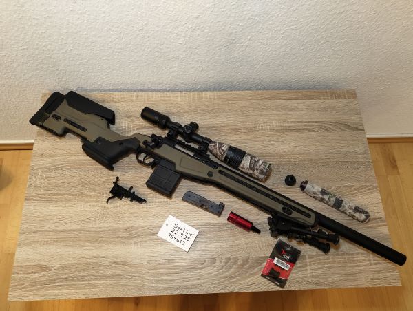 Action Army AAC T10 (Upgraded) Sniper-Komplettpaket