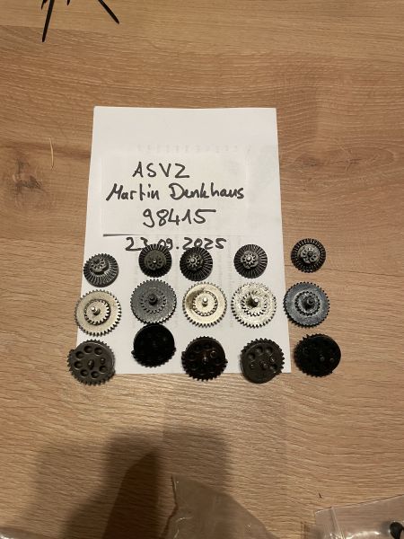 Gearsets 18:1 G&G, Cyma, ...