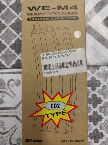 WE-M4 CO2 Magazine