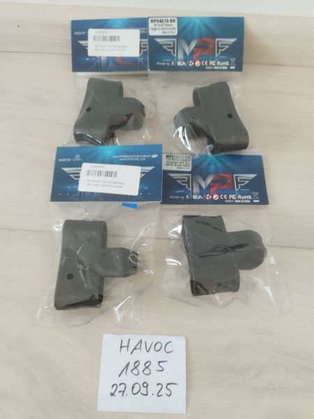 4x 7,62mm Mag Pull Replica - Magazin Schlaufen - Ziehhilfen - schwarz **NEU