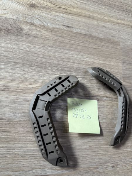 Evolution Gear Helmet Rail