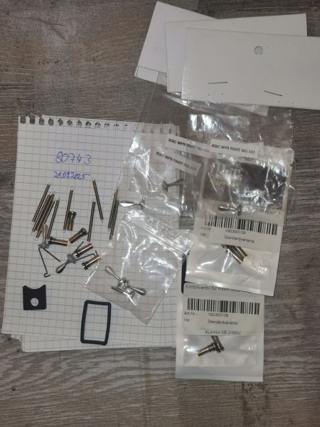 alles [NEU] KWA MP7 Verschleißteile Set: Rocket Valves, Einfüll-Ventile, Zylinder Rückholfedern, Sorbo, Mag-Dichtung, Pin-Federn