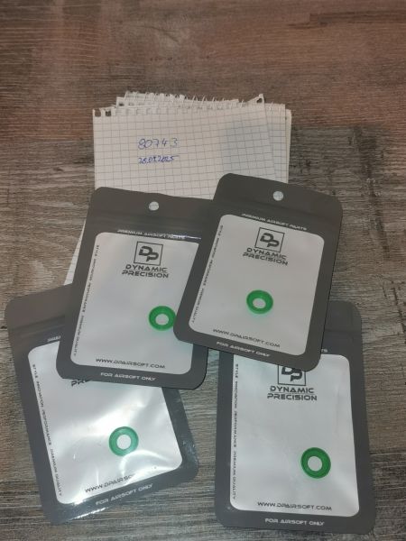 4x [NEU] Dynamic Precision Pistonheads für KWA MP7