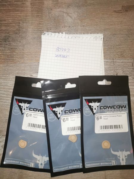 [NEU] 3x AAP01 CowCow Enhanced Piatonhead