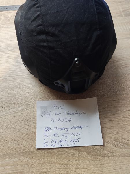 Helm Mich2000 mit Bezug schwarz 