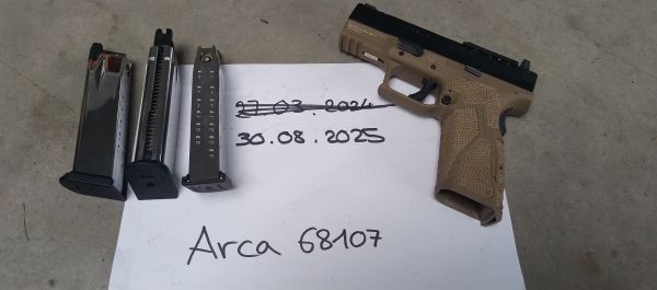 WE XDM mit griffigem Stippling und 3 Magazine