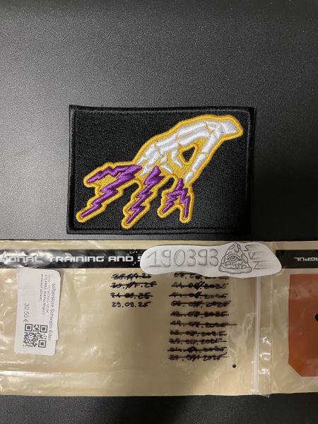 ToT FOG Time on Target „Hand of God“ Purple Patch XL 3x5