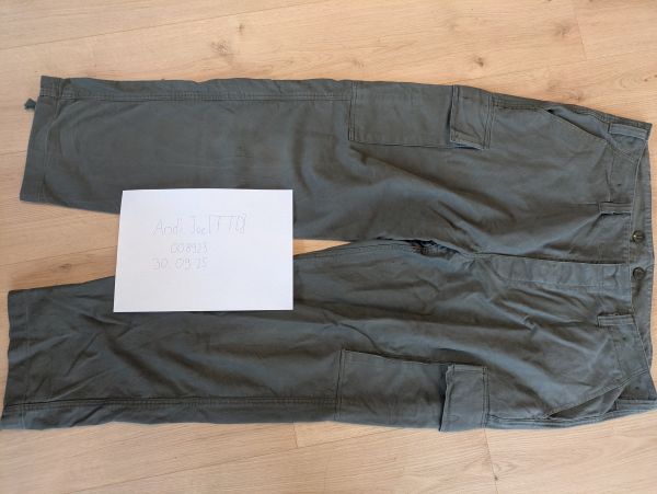 Leo Köhler Bundeswehr Moleskinhosen oliv Gr. 11 (56)