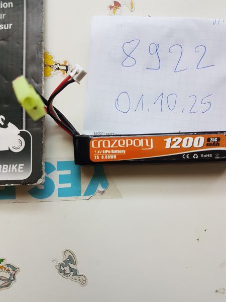 Lipo, Akku, Batterie 1200mAH