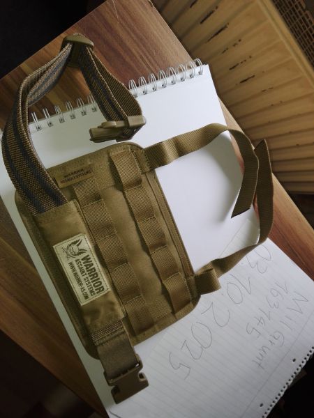 Warrior assault systems sabre drop leg/thigh rig Platte (ohne Magazintaschen) in coyote 