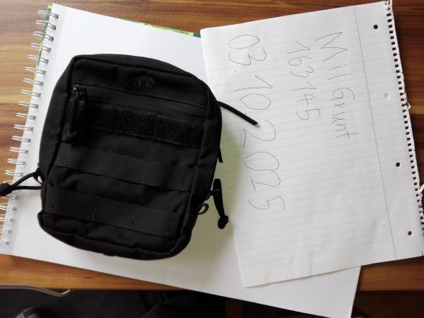 TT Tasmanian tiger Tac Pouch 5 in schwarz wie neu