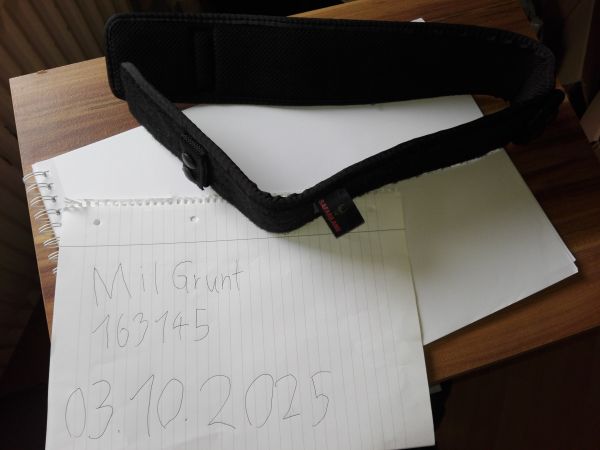 SAFARILAND® 4330 Gepolsterter breiter Zwischengürtel (76 mm) (Größe: 34 / 84 - 89 cm Hüftumfang - Farbe: schwarz)