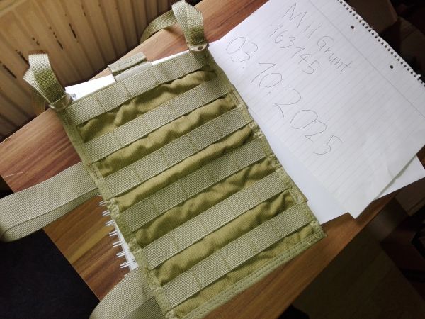 Eagle Industries Drop-Leg Panel, Khaki, neu