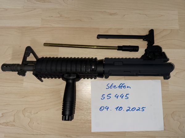 SYSTEMA PTW CQBR MK18 MOD 0 MK 18 UPPER FRONTSET SET KAC KNIGHTS ARMAMENT RIS RAS FRONTGRIP RAILCOVER ORIGINAL